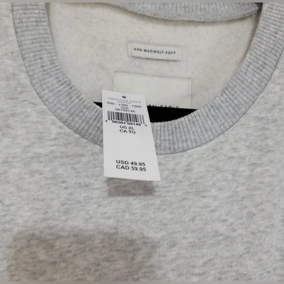 American Eagle Ruffle sweatshirt dress - Picture 3 of 3